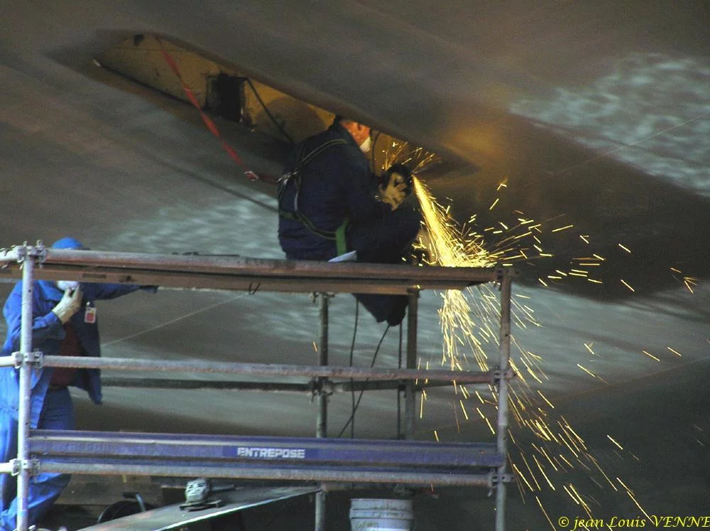 Soudeur dans les fonds