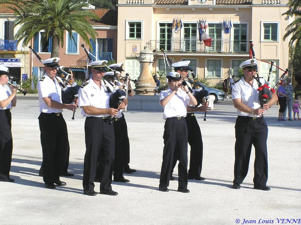 Le bagad du CIN St-Mandrier