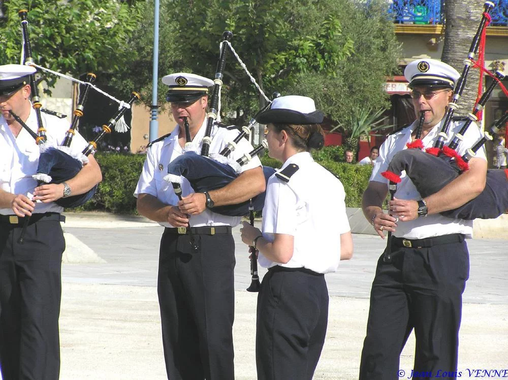 Le bagad du CIN St-Mandrier