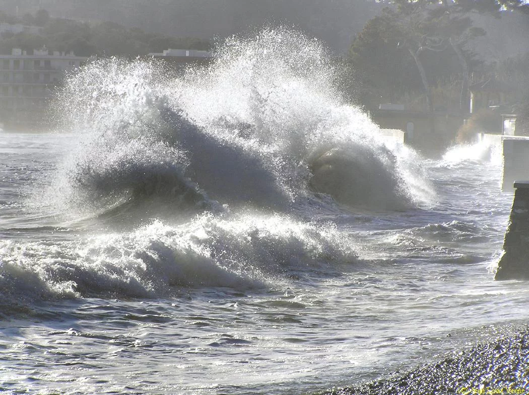 Tempête sur la côte varoise