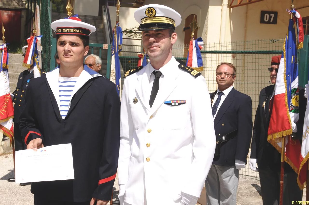 Remise des diplômes aux stagiaires de la Préparation Militaire Marine de LA SEYNE SUR MER