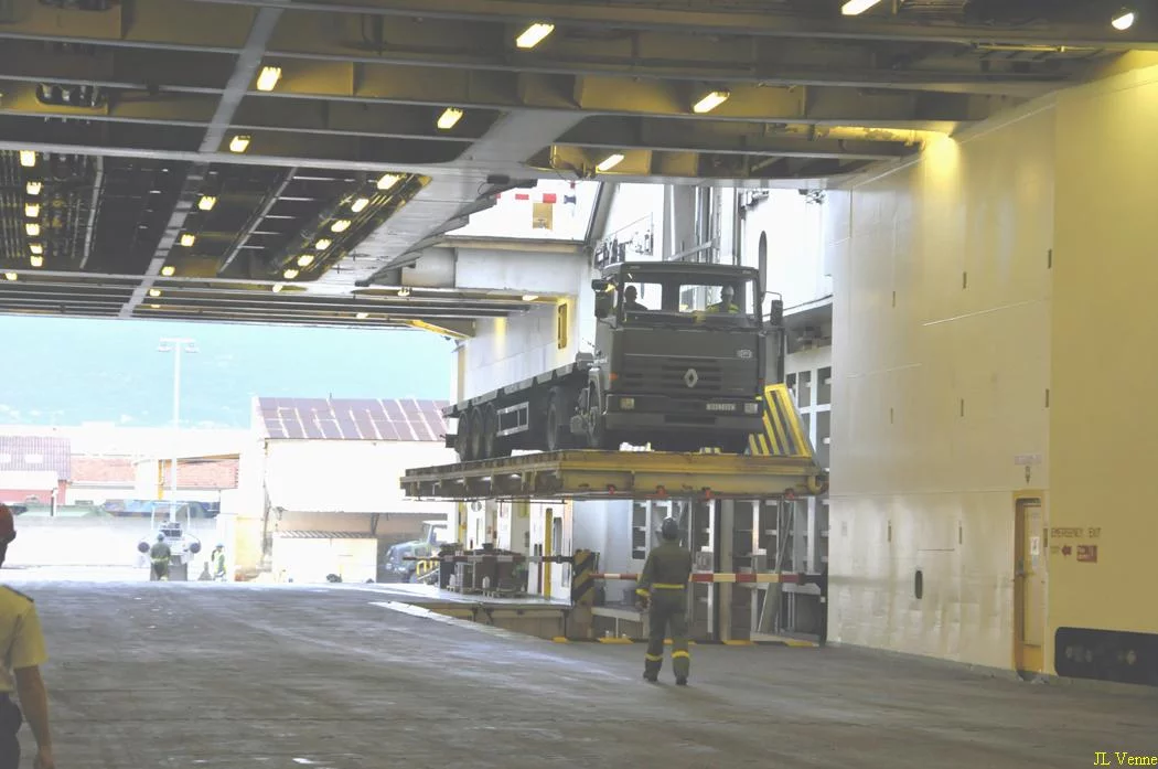 A bord du roulier Eider