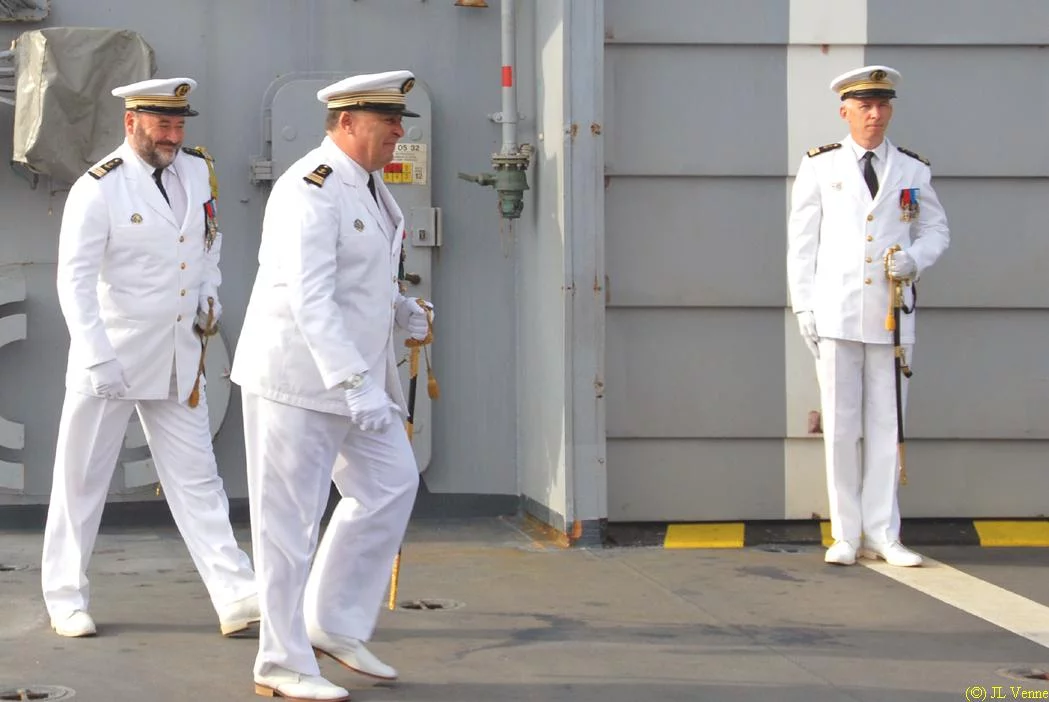 Arrivée du CV Jubelin et du CV Lorge