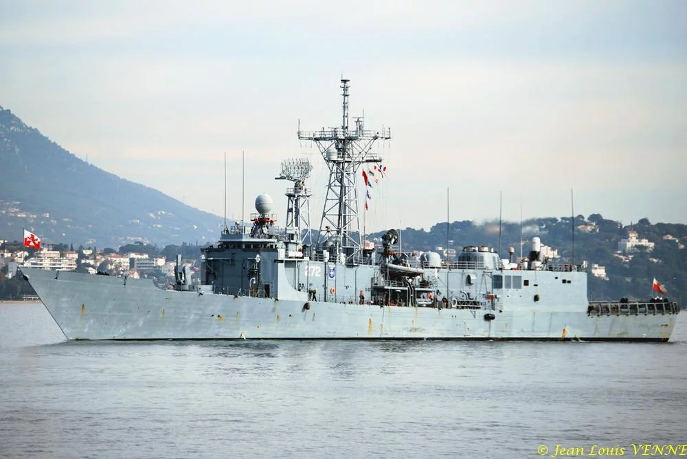 La frégate polonaise GENERAL K. PULASKI