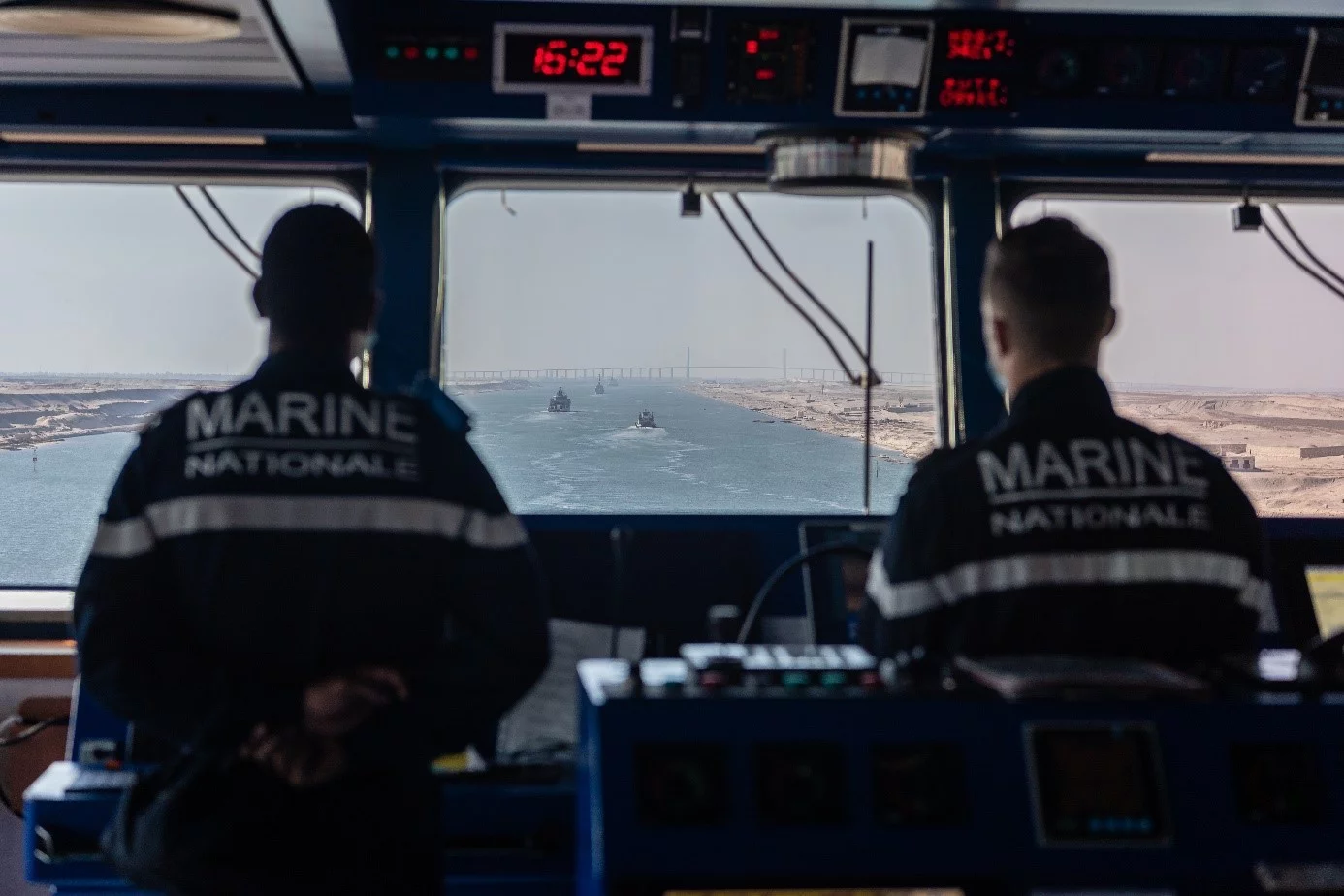 Franchissement du canal de Suez