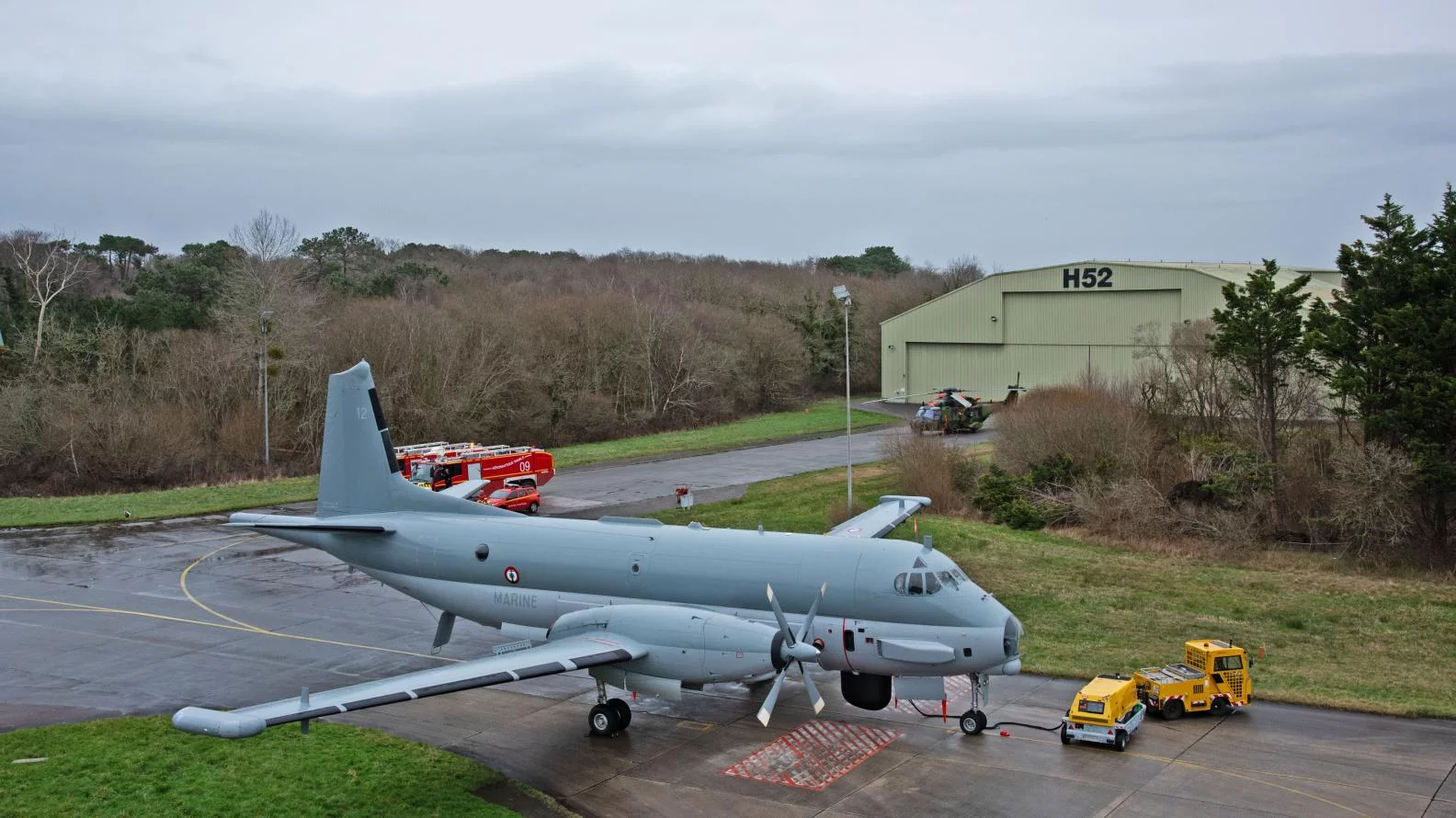 Un avion de patrouille maritime Atlantique 2 modernisé