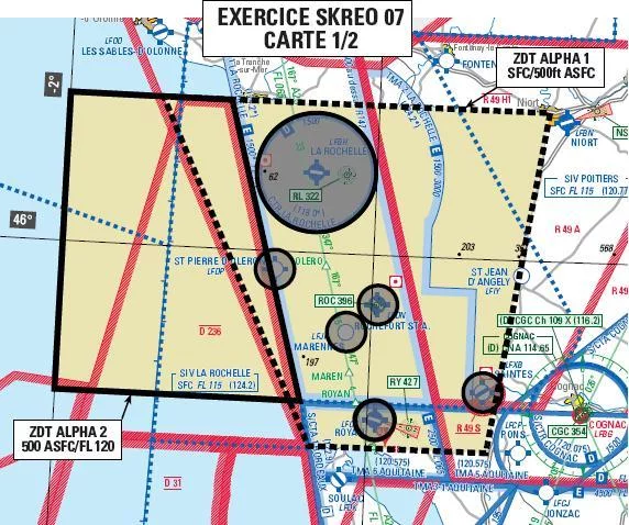 Carte de la 1Ã¨re zone