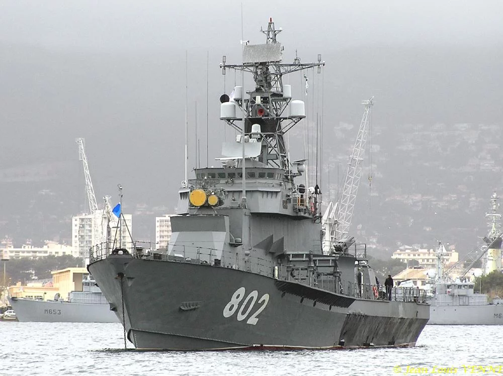 La corvette lance-missiles algérienne Salah Raïs