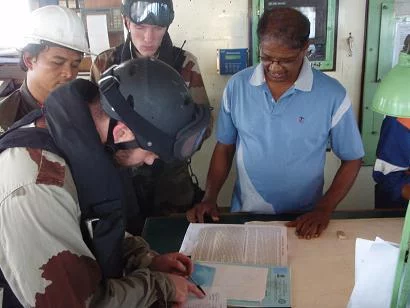 Enquête de pavillon en passerelle
