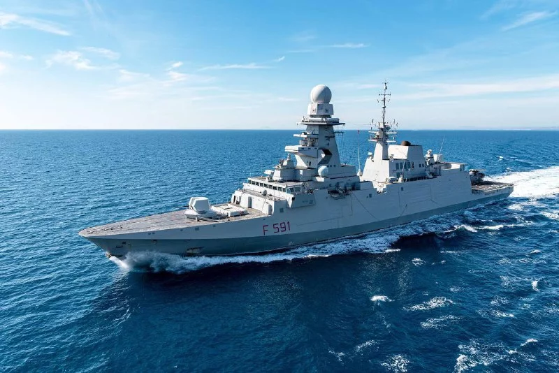 La frégate italienne Fasan