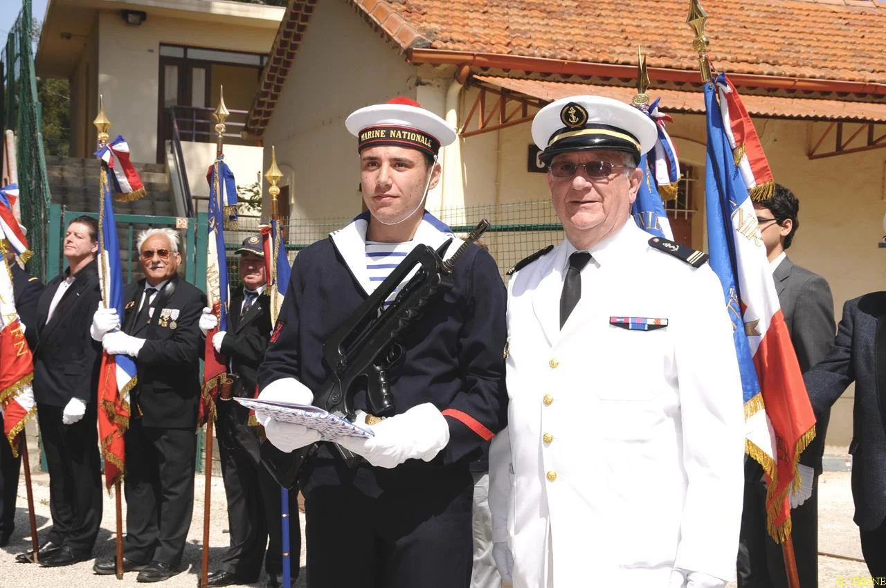 Remise des diplômes aux stagiaires de la Préparation Militaire Marine de LA SEYNE SUR MER
