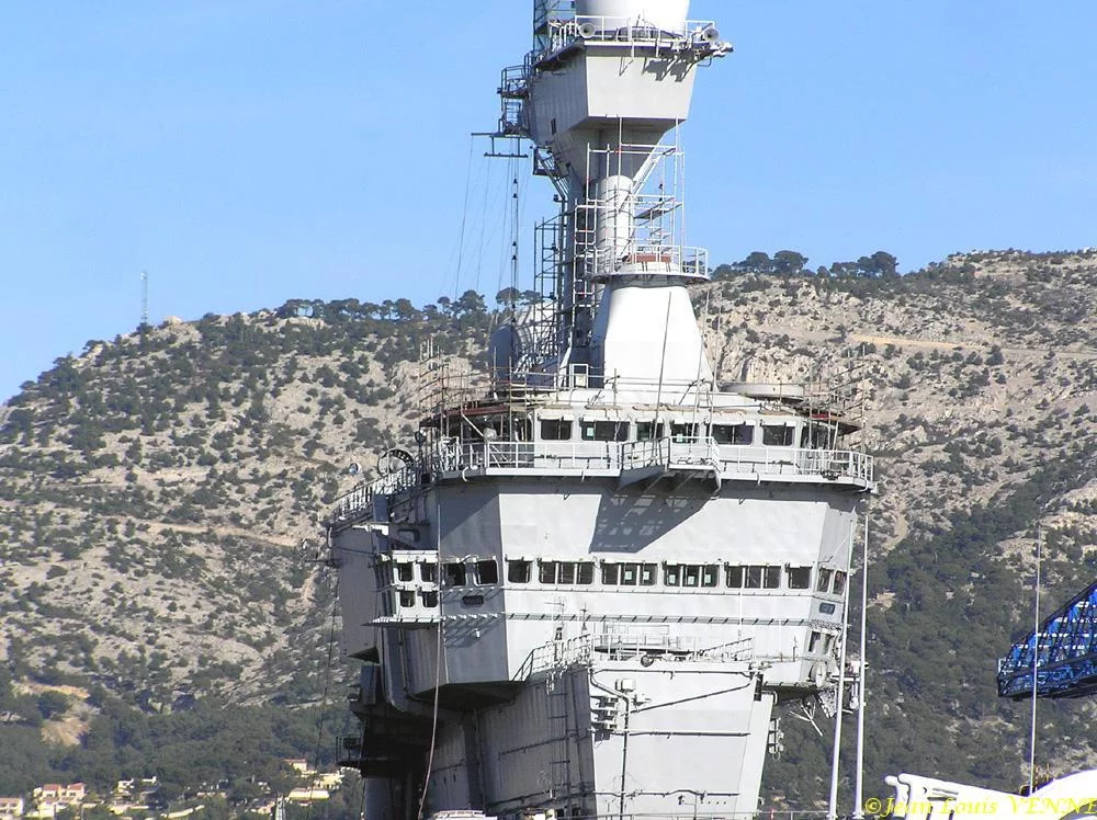 Superstructures du Charles de Gaulle