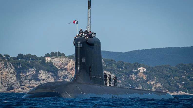 Un sous-marin nucléaire d'attaque de type Suffren