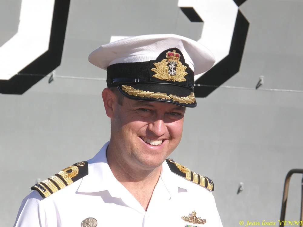 Le commandant Peter Leavy