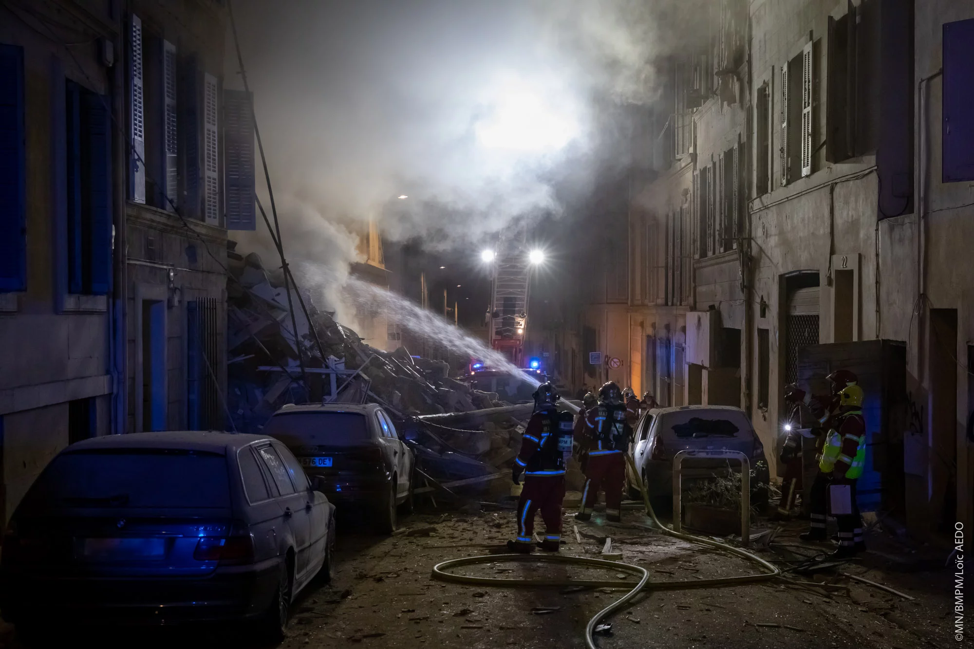 Immeuble effondré rue de Tivoli