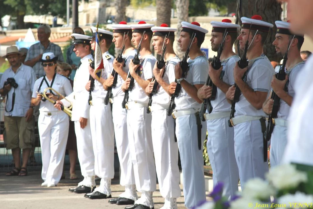 La garde d'honneur du BCR Var
