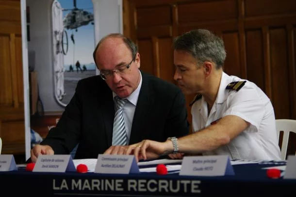 Signature du partenariat « bac pro » entre la Marine et la fondation des Apprentis d’Auteuil