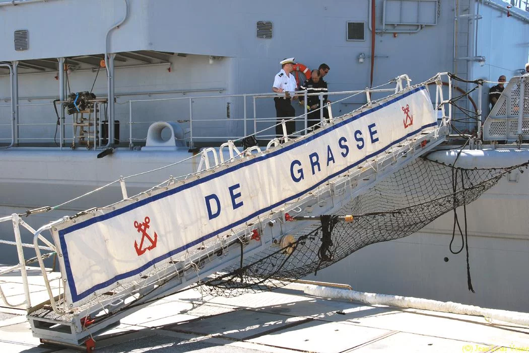 La frégate De Grasse fait escale à Toulon