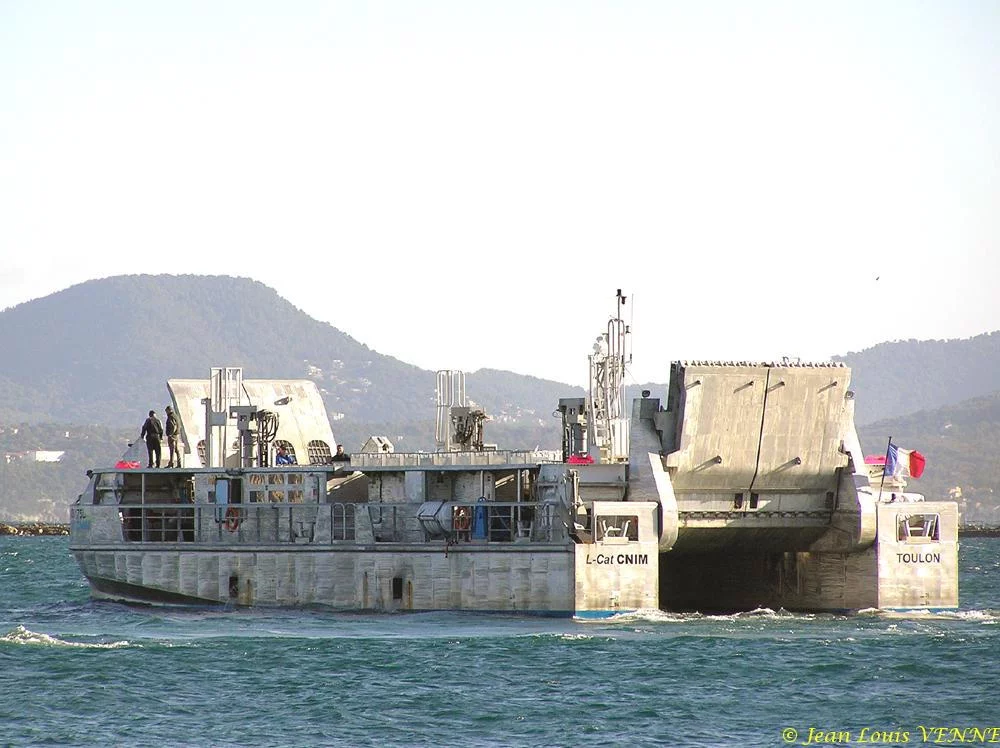 Essais du LCAT à St Mandrier sur Mer