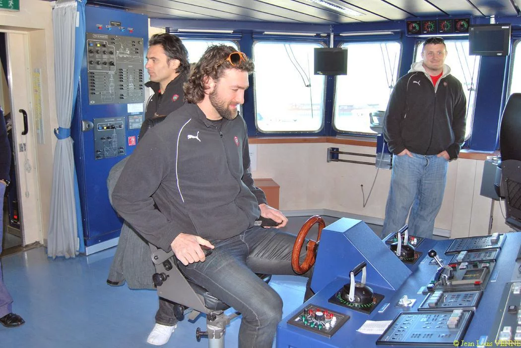 Dans le fauteuil du barreur