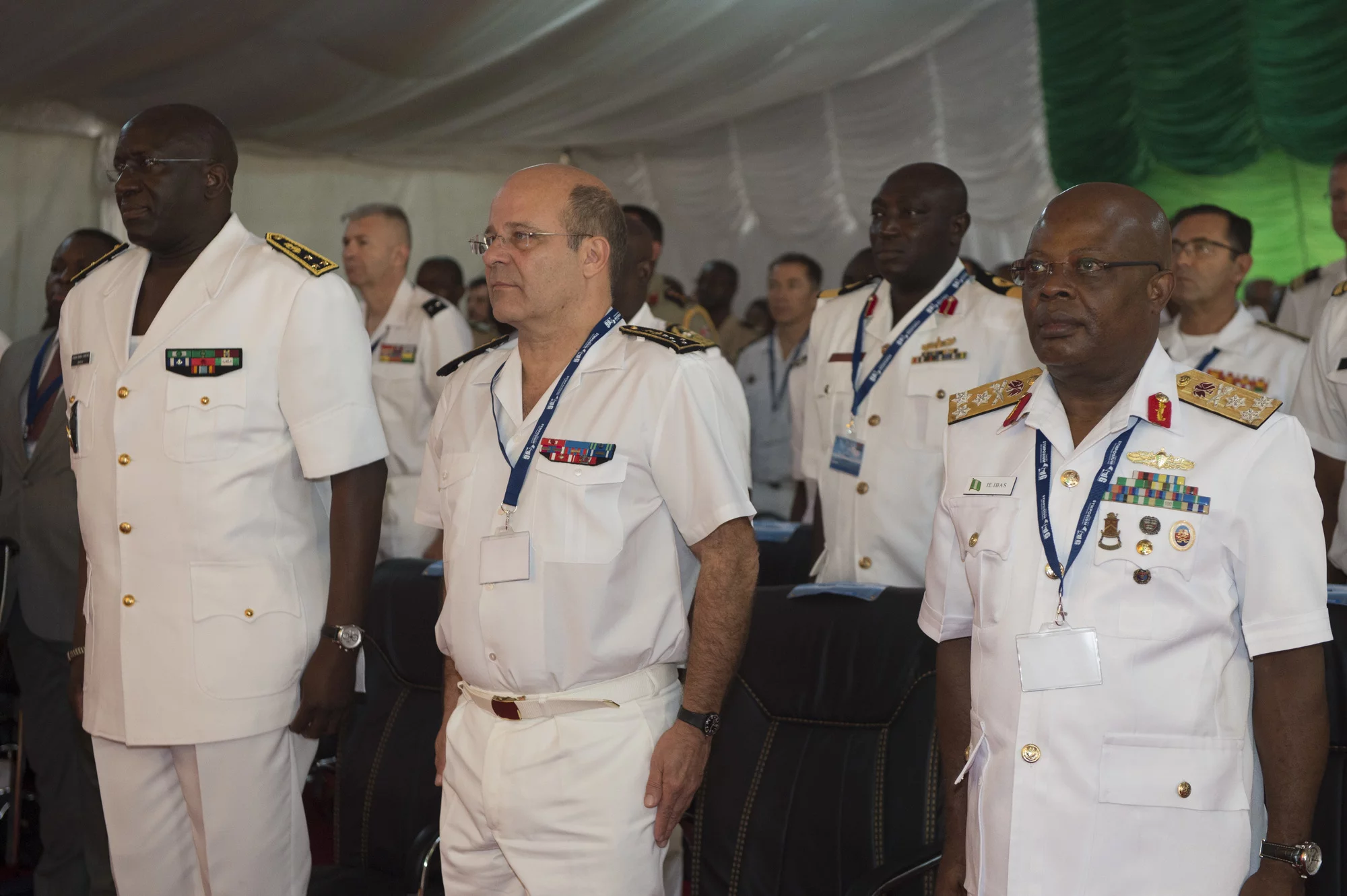 Le chef d'état-major de la marine participe au symposium des chefs d’état-major des marines riveraines du golfe de Guinée