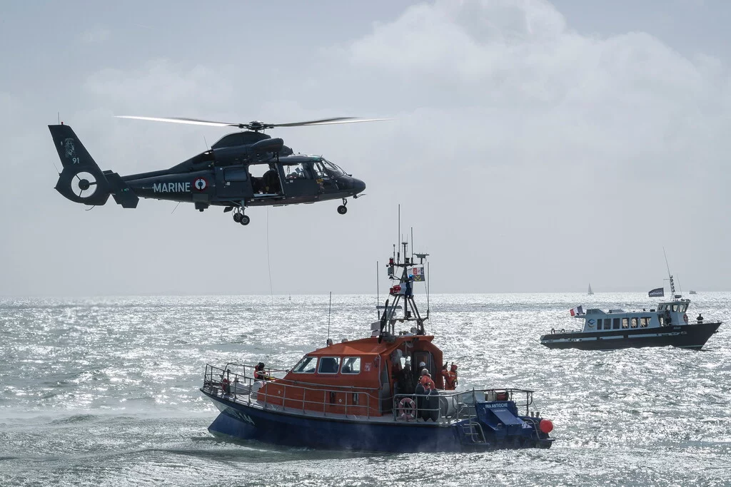 Exercice de sauvetage