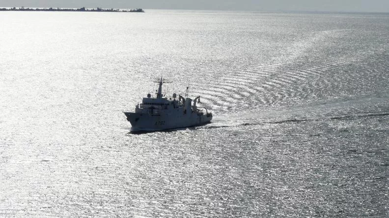 Le bâtiment hydrographique Borda