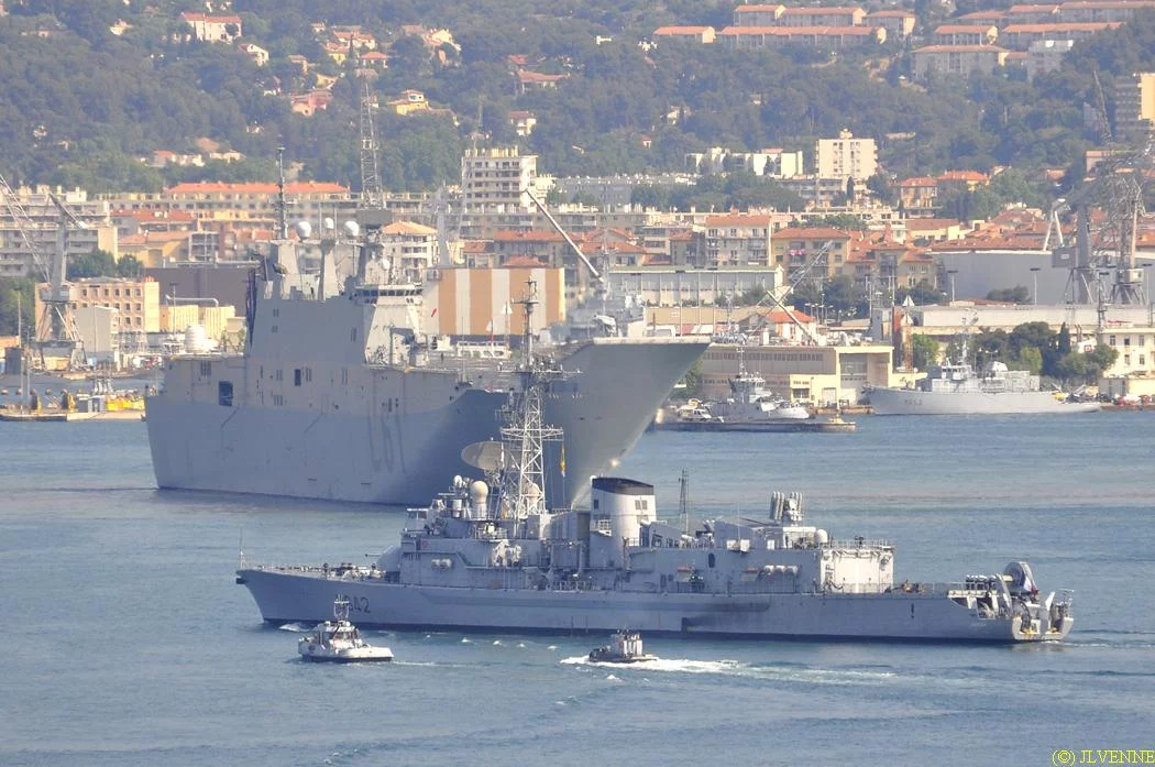 Le BPE Juan Carlos I et le Montcalm