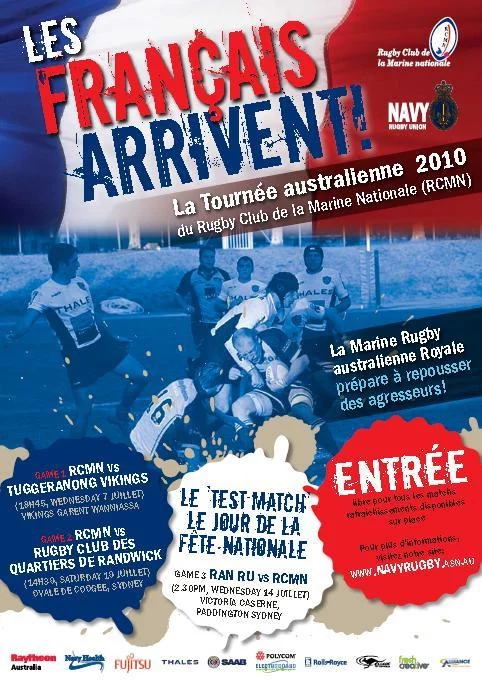 Tournée australienne du RCMN