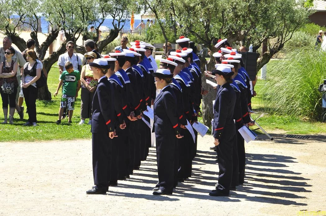 Les stagiaires de la préparation militaire marine de La Seyne-sur-mer reçoivent leur brevet