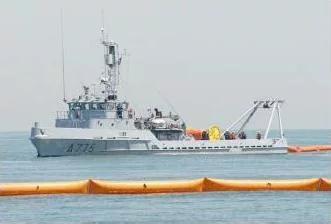 Le bâtiment de soutien de région « Gazelle »