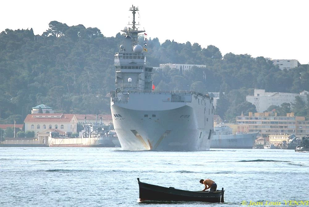 Le Mistral de retour à Toulon après Gavial 08