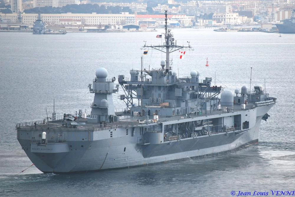 Départ de Toulon de l’USS Whitney