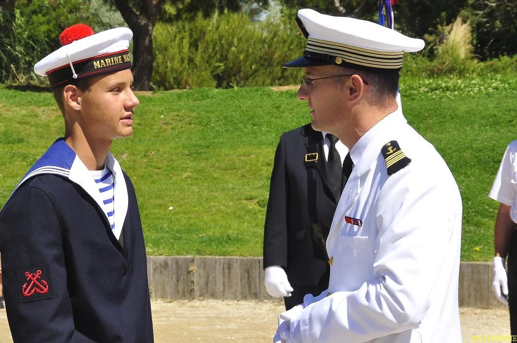 Les stagiaires de la préparation militaire marine de La Seyne-sur-mer reçoivent leur brevet