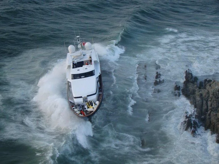 Echouement du Yacht M/Y Pari