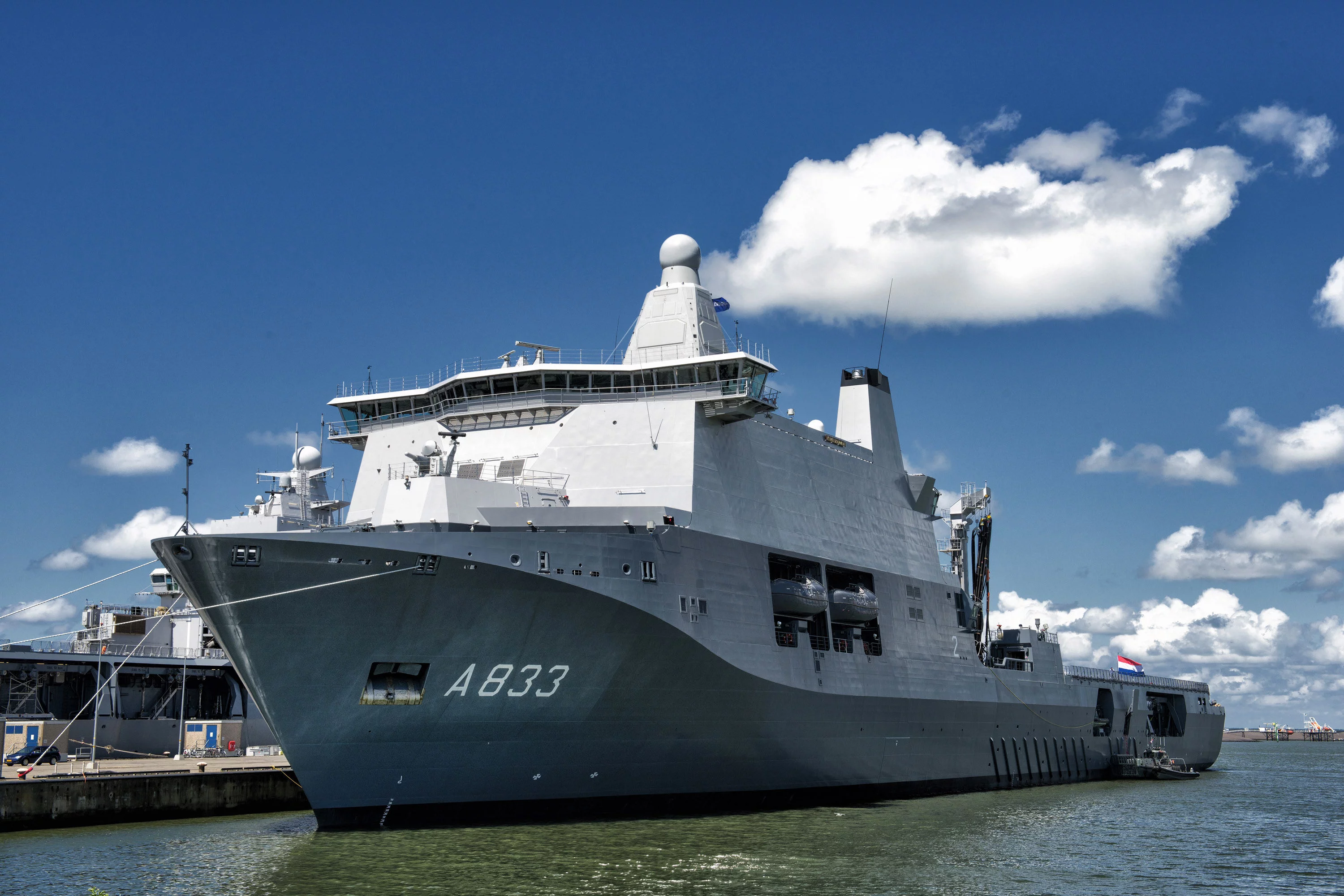 Le Karel Doorman à Den Helder (Pays-Bas)