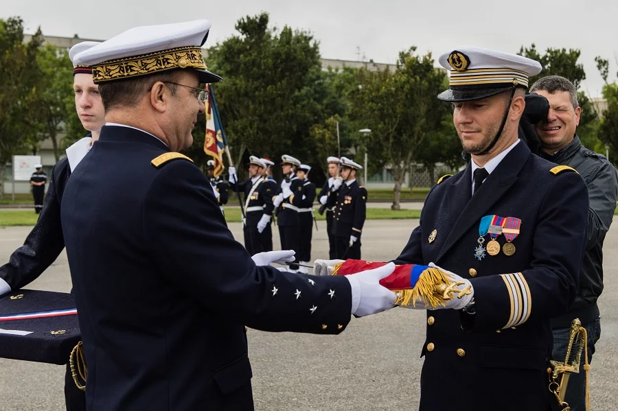 Cérémonie d’inauguration de l’Ecole des mousses à Cherbourg