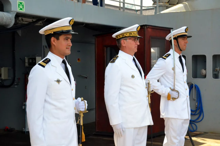 Prise de commandement du Bougainville