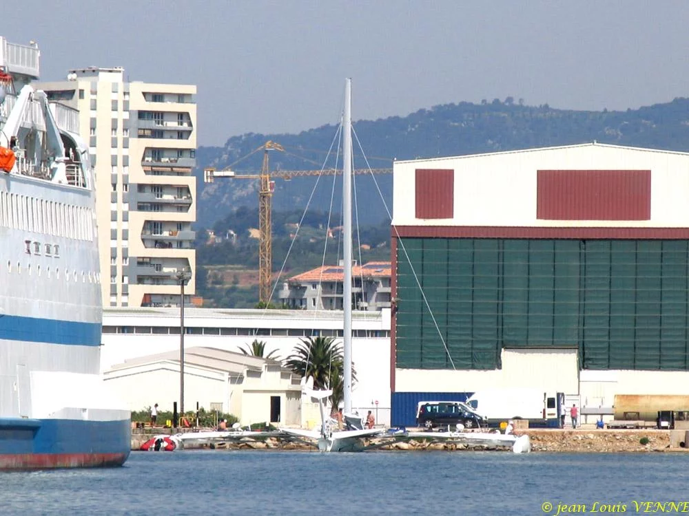 Premières images de l’Hydroptère
