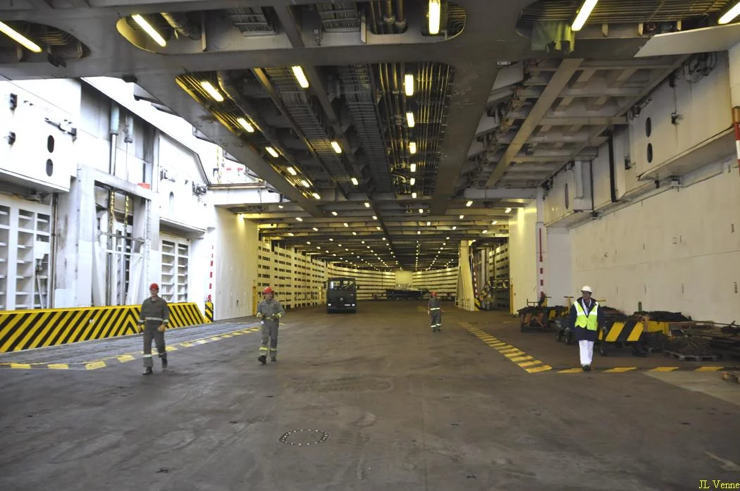 A bord du roulier Eider