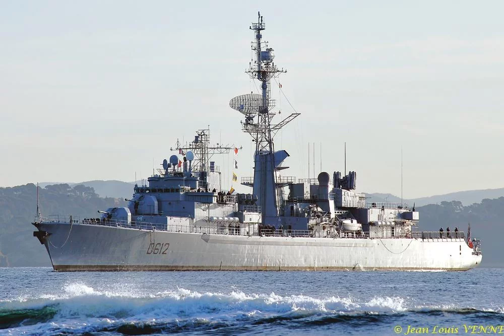 La frégate De Grasse fait escale à Toulon