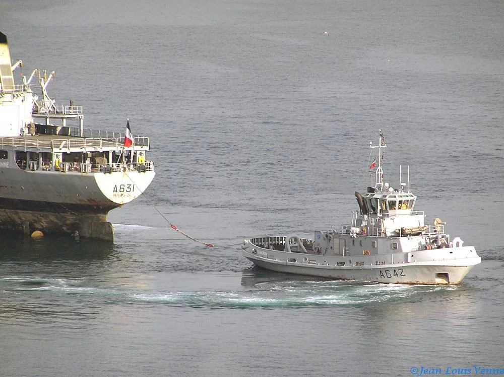 Remorqueurs en action