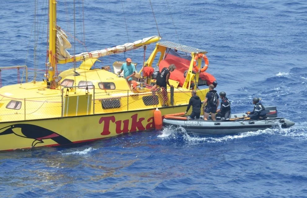 Le BCR Var vient en aide à un voilier dans le golfe d’Aden