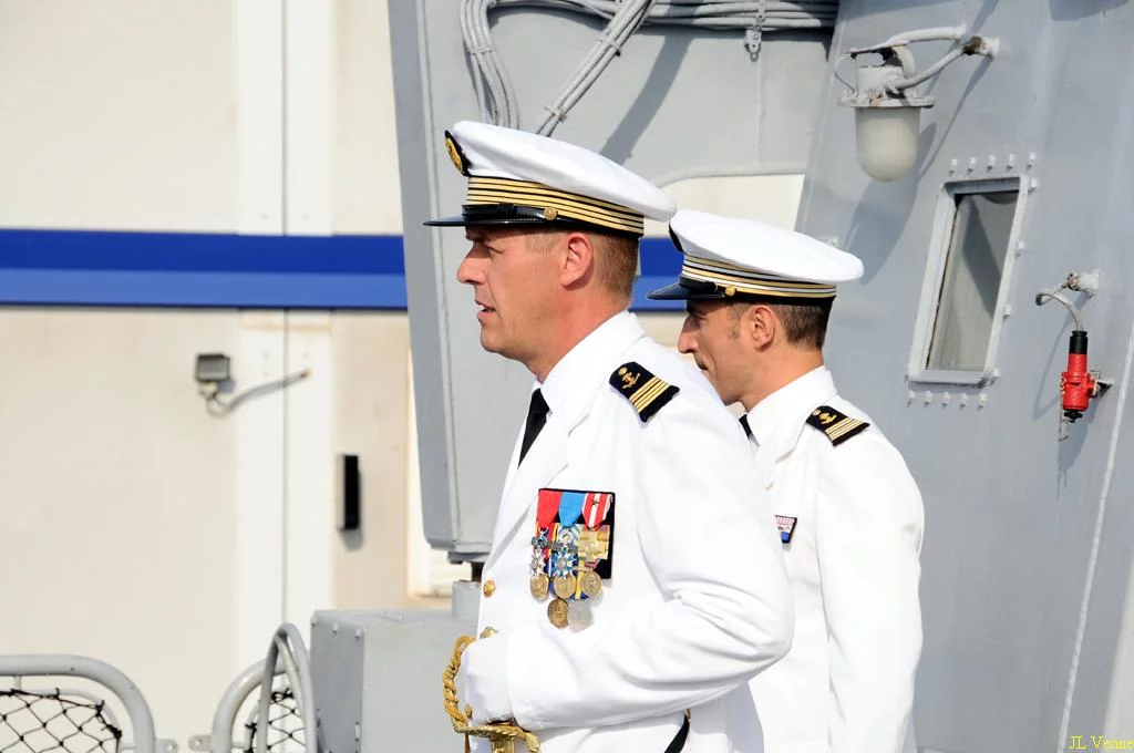 Prise de commandement de la frégate Jean Bart