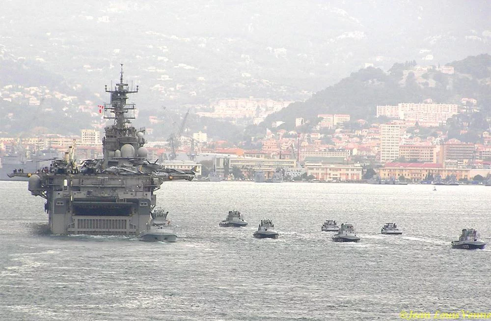 Arrivée de l'Iwo Jima