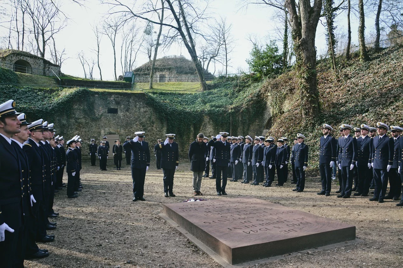 Cérémonie au Mont-Valérien