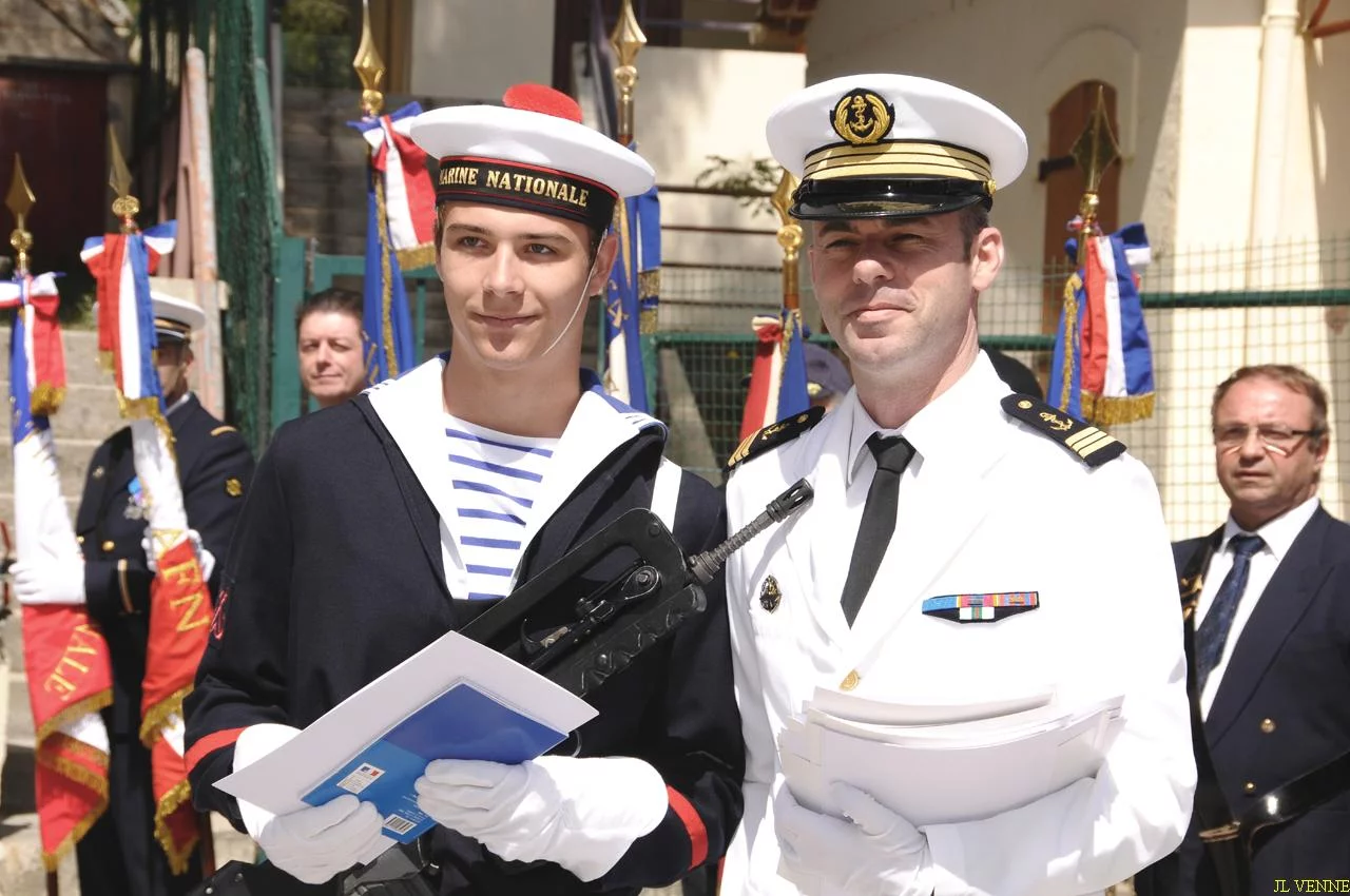 Remise des diplômes aux stagiaires de la Préparation Militaire Marine de LA SEYNE SUR MER