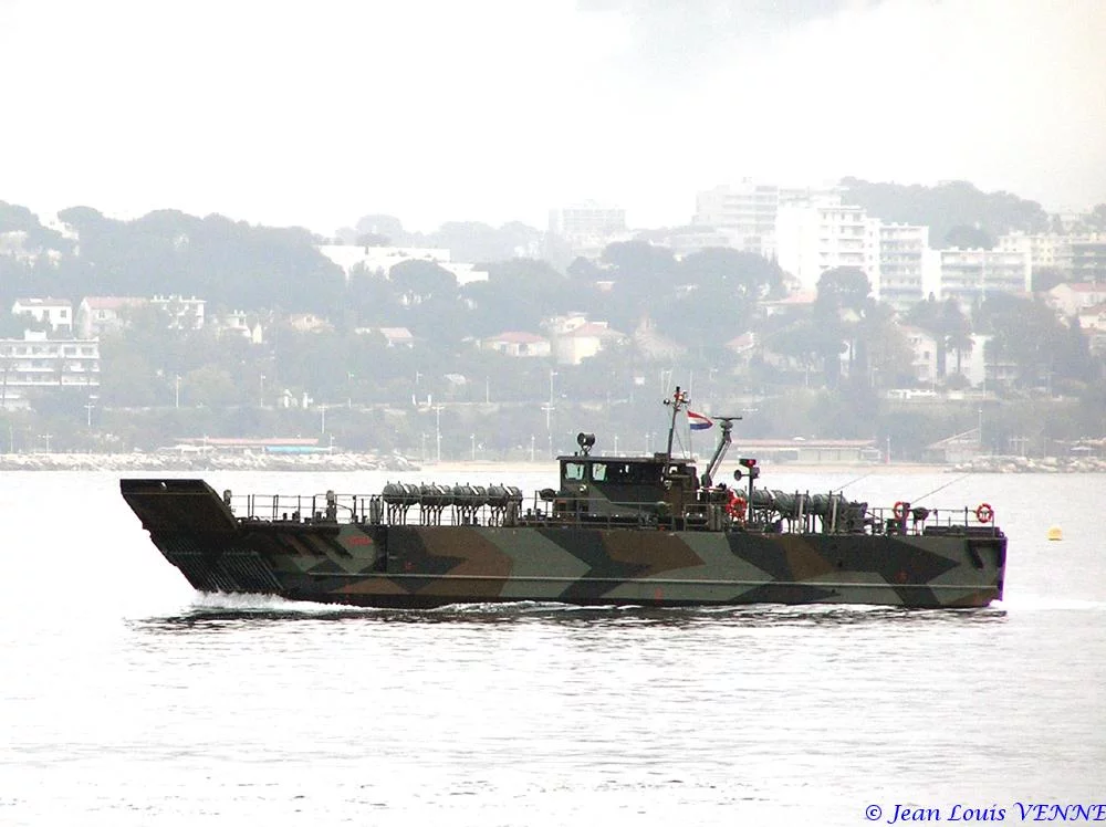 Un des engins de débarquement