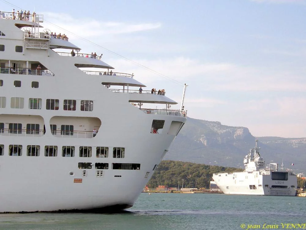 Le paquebot Oriana à La Seyne-sur-Mer