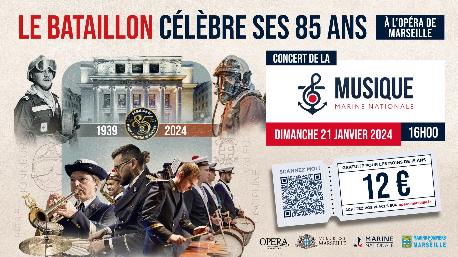 Affiche du concert